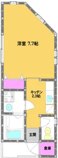 ローズウエスト千代田【2階】の間取り