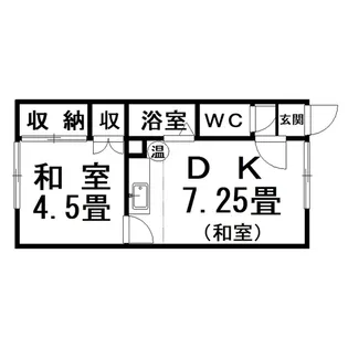 フラワーハイツ【2階】の間取り