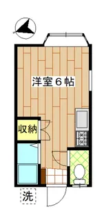 MSハイツ【1階】の間取り