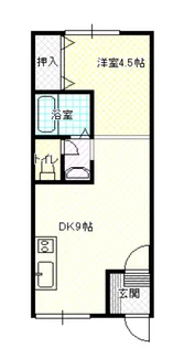 深川総合ハイツ第三【2階】の間取り