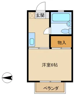 TNハイム【2階】の間取り