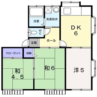 メゾン・ソレイユ【1階】の間取り
