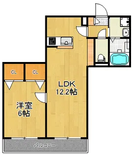 Sunny HeimsIII【1階】の間取り