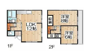 神奈川県横浜市西区藤棚町2【一戸建】の間取り