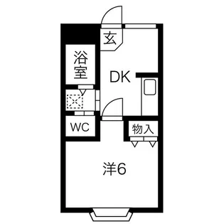 さつきビル【4階】の間取り
