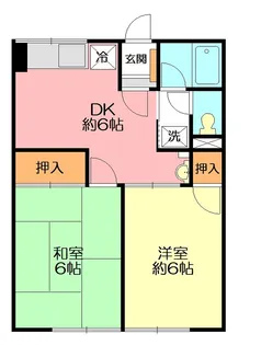 シティハイム ハウスM・M【2階】の間取り
