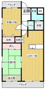 エスポワール97【3階】の間取り