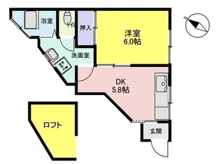 スターハイツ【1階】の間取り