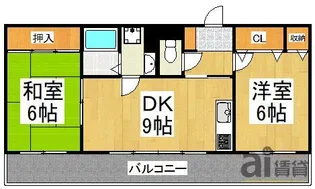 山崎第6ビル【4階】の間取り