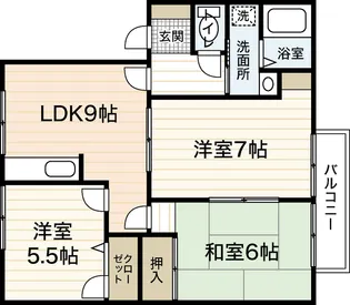 フォーレスISHIDA C棟【2階】の間取り