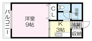 カーサ ミア【2階】の間取り