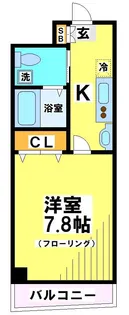 東京都府中市若松町2【マンション】の間取り