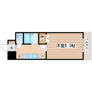 コンアモールI【3階】の間取り