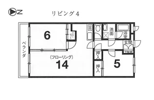 リビングIV【2階】の間取り