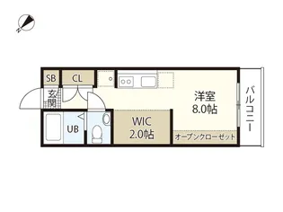 プリマヴェーラ大野Annex【1階】の間取り
