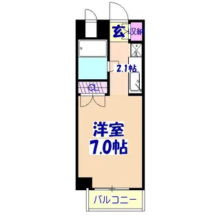 PLENDY西船橋【3階】の間取り