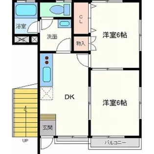 ベル・ドゥミュール【1階】の間取り