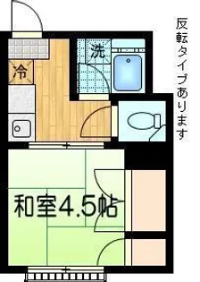 林荘.【2階】の間取り