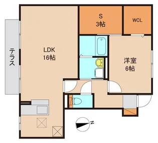 千葉県流山市加3【アパート】の間取り