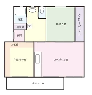習志野台12街区8号棟【2階】の間取り