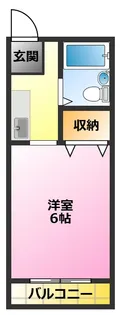 ユースピア【1階】の間取り