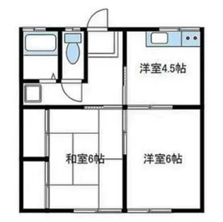 グリーンコーポI【2階】の間取り