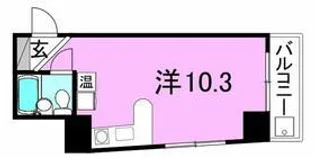 エレガンス東高円寺【4階】の間取り