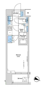ルフォンプログレ中野富士見町ザ・レジデンス【2階】の間取り