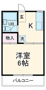 パレスエクセレント【2階】の間取り