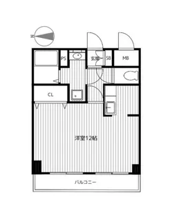 レイナス片倉【2階】の間取り