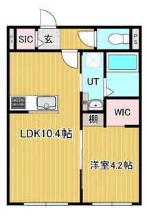 ヴィアルCity恵庭【3階】の間取り