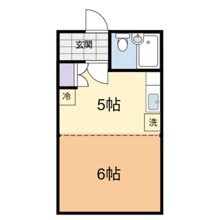 メゾン北マンション【2階】の間取り