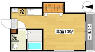 ジュンハイツ大和II【1階】の間取り