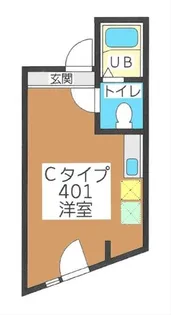 カフェレジデンス阿佐ヶ谷【4階】の間取り