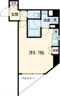 ライオンズフォーシア中野【4階】の間取り