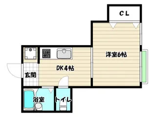 大阪府大阪市淀川区西中島7【マンション】の間取り