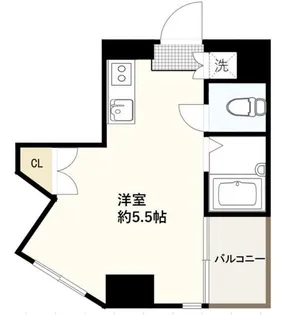 Totsu Residence Shiodome【12階】の間取り