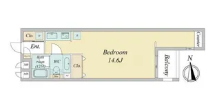 エルスタンザ下北沢の間取り