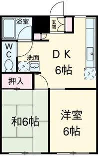 レグルス【2階】の間取り