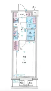 東京都墨田区立花1【マンション】の間取り