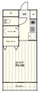 東京都目黒区目黒本町6【マンション】の間取り