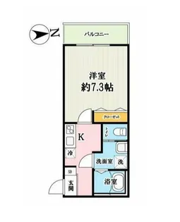 グレイス東町【1階】の間取り