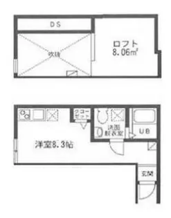 プレミアムコート井土ヶ谷【1階】の間取り