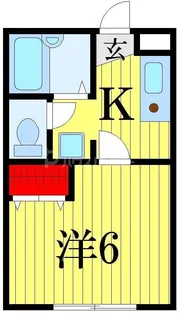 小岩メゾン【2階】の間取り