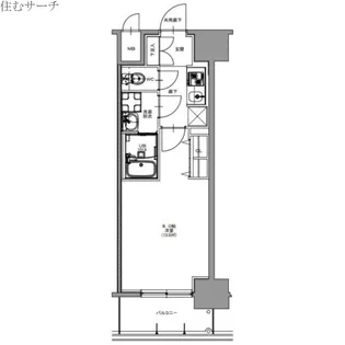 S-RESIDENCE四日市市堀木amante【3階】の間取り