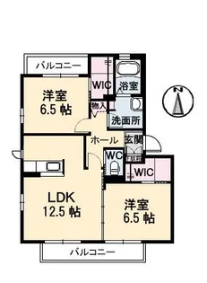 ヴォーネン相田 B棟【3階】の間取り