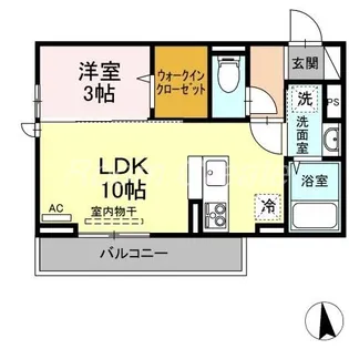 エル・ソル南庄町【3階】の間取り