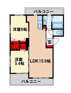メゾン・プルニア【3階】の間取り