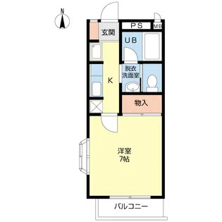 スタンウェイ【2階】の間取り