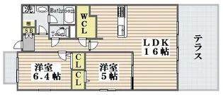 大阪府大阪市平野区瓜破西2【マンション】の間取り